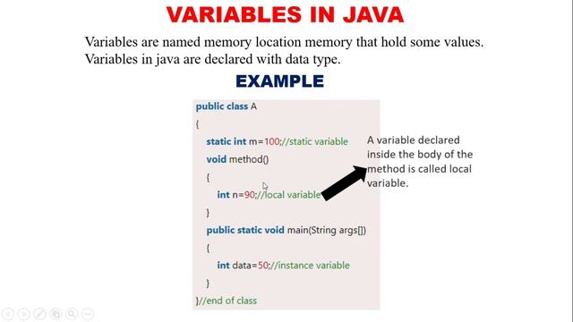 Variables in java in hindi [local, global, instance] |Tutorial # 6| смотреть онлайн