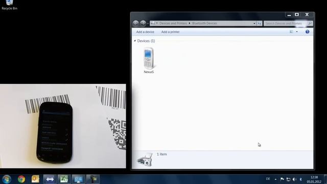 Android телефон как сканер штрихкодов для PC смотреть онлайн
