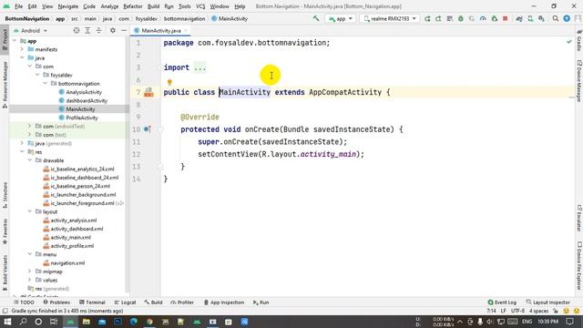 How to Implement Bottom Navigation With Activities in Android Studio | BottomNav | Ict Foysal смотреть онлайн