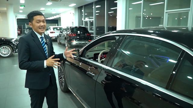 Mercedes S450 L 2022 màu đen ghế kem phối màu huyền thoại của S class | Review S450 L | Duy Vlog смотреть онлайн