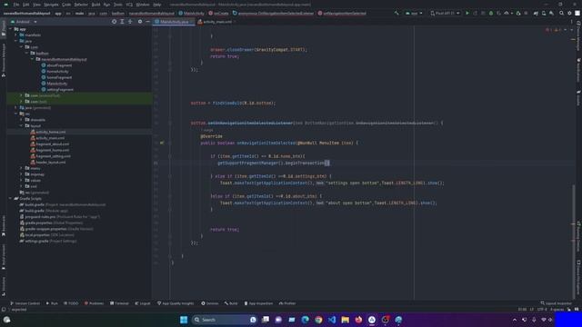 Bottom To Fragment | how to add Bottom Navigation bar to Fragment | android Studio смотреть онлайн