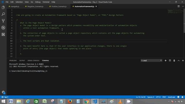 25 - What is Page Objects Model in Test Cafe and why do we need a Framework? смотреть онлайн