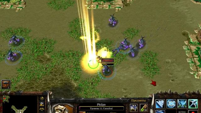Warcraft III : Frozen Throne  [Moo Moo ч.1]  (LIVE)