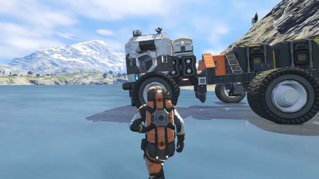 Space Engineers | Walking Excavator Test смотреть онлайн