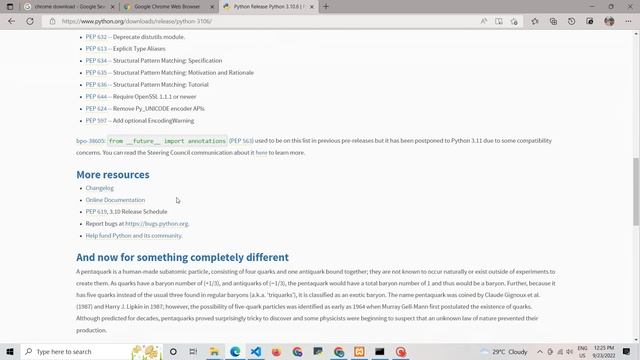 Google Chrome && Python 3.10 and Telegram Download смотреть онлайн