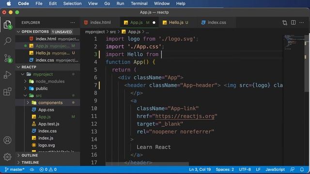 React JS Tutorial For Beginners : Part 7 Functional Components In React смотреть онлайн