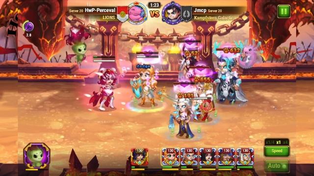 93K Lian VS 850K+ teams {SOLO LIAN} | Hero Wars смотреть онлайн