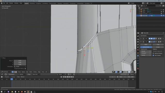 3D моделирование авто в Blender 2.82. Урок 16. смотреть онлайн
