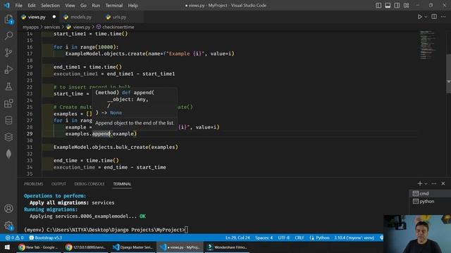 62 – Bulk Create vs Create Performance Analysis | Django Master Series | Grow Up More смотреть онлайн