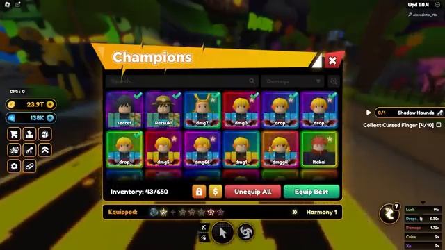 ⚠️ NEW CODE !! PEGUEI GOJO + BLACK HOLY SECRET NO ANIME CHAMPIONS SIMULATOR - ROBLOX смотреть онлайн