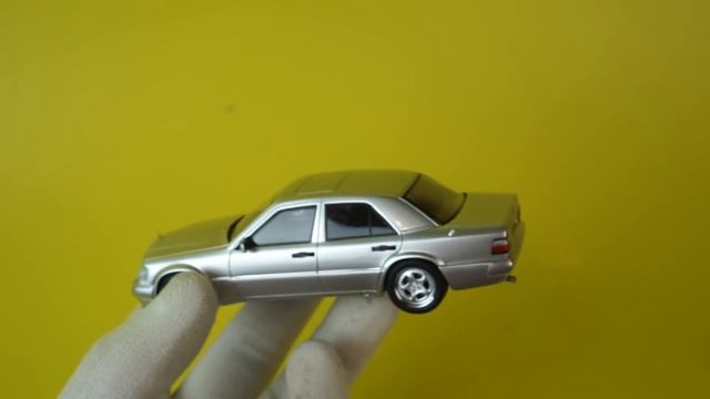 MERCEDES W124 BRABUS 6.5 MINICHAMPS 1/43 КРУТОЙ