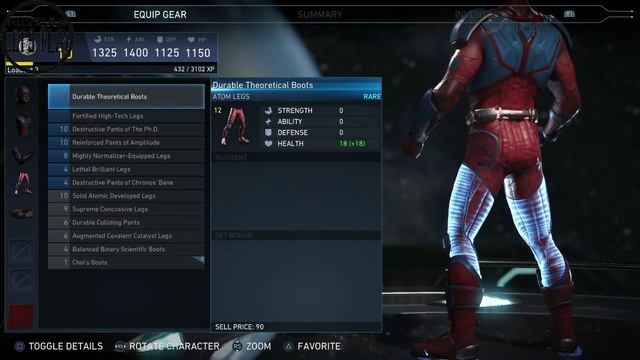 INJUSTICE 2 - ВСЕ ШЕЙДЕРЫ и НОВЫЕ КОСТЮМЫ АТОМА смотреть онлайн