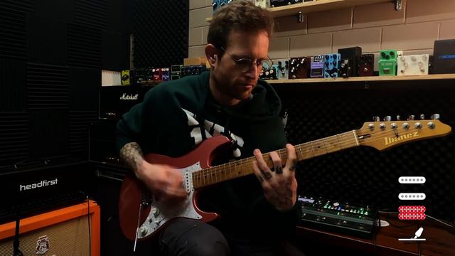 Ibanez AZ prestige | New Pickups #ibanez #dimarziopickups смотреть онлайн
