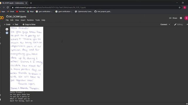 Optical Character Recognition (OCR) using python смотреть онлайн