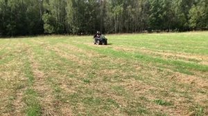 КАК СТАНТИТЬ НА КВАДРОЦИКЛЕ /  ОБЗОР НА КВАДРОЦИКЛ YAMAHA GRIZZLY 700 / КАК ДЕЛАТЬ ВИЛЛИ НА КВАДРИК
