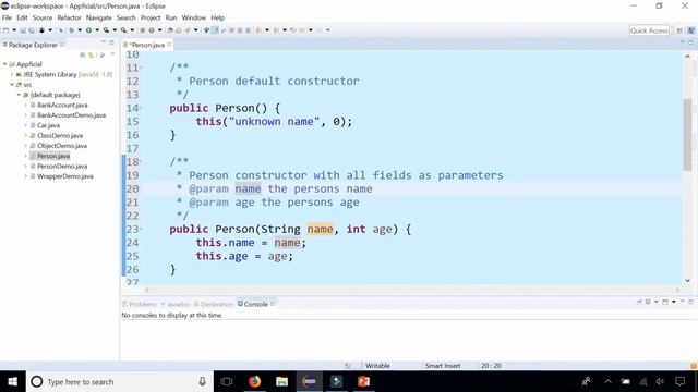 Writing Javadoc Comments with Block Tags and Running the Java Doc Tool Tutorial - APPFICIAL смотреть онлайн