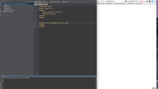 Cum configuram webpack - 04 - webpack-dev-server - tutorial limba romana смотреть онлайн