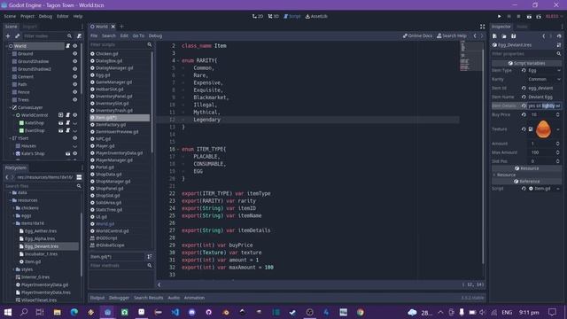 using a much larger text field when exporting strings in Godot смотреть онлайн