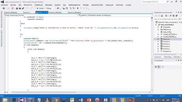 Como hacer un Test Vocacional en Visual C# 2012 смотреть онлайн