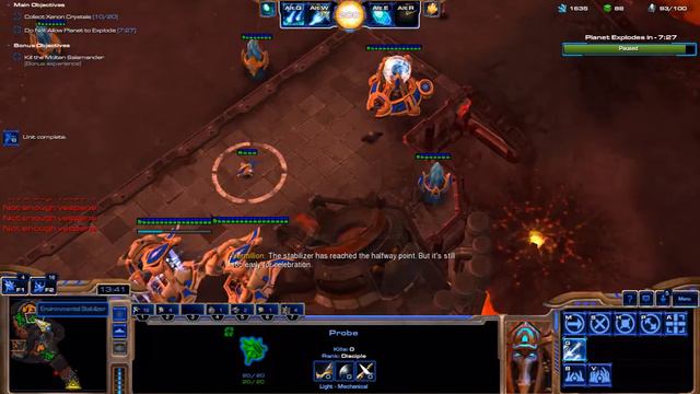 Starcraft 2 Co-Op: Offensive Karax in The Vermillion Problem [Just for fun] смотреть онлайн