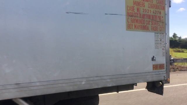 White and Silver Mitsubishi Fuso Fighter Freezer Van Truck in TPLEX смотреть онлайн