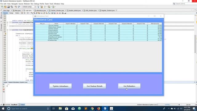 Student Attendance Management System | [With Github Source Code] | #java #miniprojects #sqlite смотреть онлайн