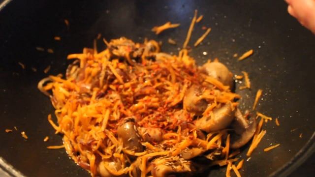 ПЛОВ ПРОСТОЙ РЕЦЕПТ С ГРИБАМИ / ВЕГЕТАРИАНСКИЙ /ОЧЕНЬ ВКУСНЫЙ/ SAFELY смотреть онлайн