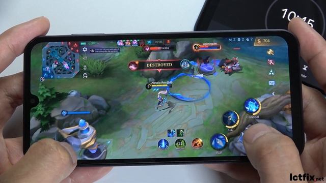 Samsung Galaxy A15 5G Mobile Legends Gaming test MLBB | Dimensity 6100+, 90Hz Display смотреть онлайн