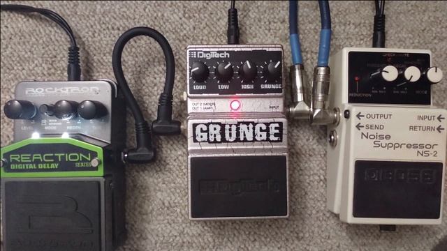 GRUNGE DIGITECH DISTORTION - NIRVANA PEDAL? :) #highgain #distortion  #digitech