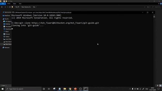How to GIT | Upload files using GIT on GitHub/BitBucket Windows|Mac|Linux смотреть онлайн