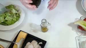 Вкусный легкий салат из  Латука без майонеза.Как приготовить без майонеза. Salad without mayonnaise