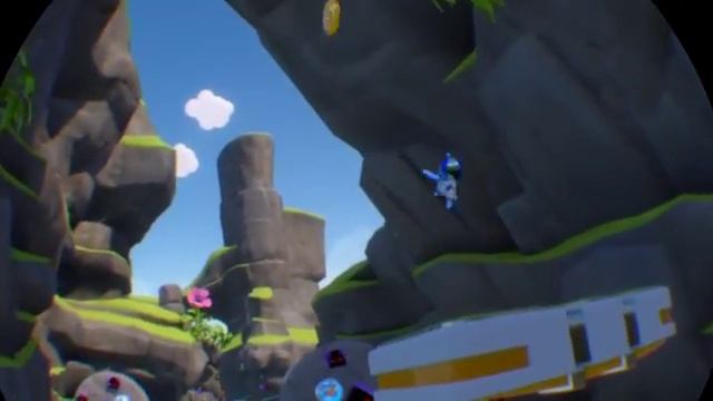 Пробую PS VR, игра THE PLAYROOM VR смотреть онлайн