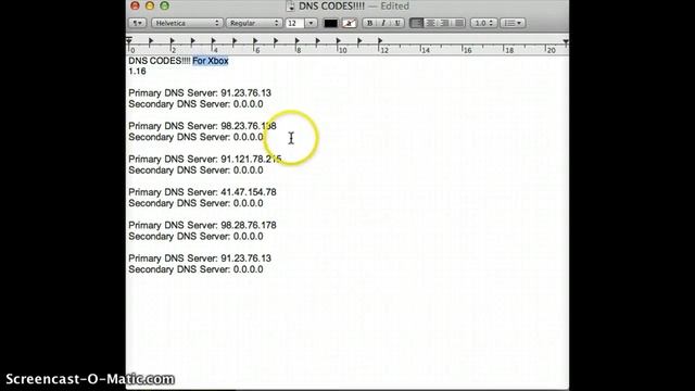 DNS Codes for Xbox 360 1.16 смотреть онлайн
