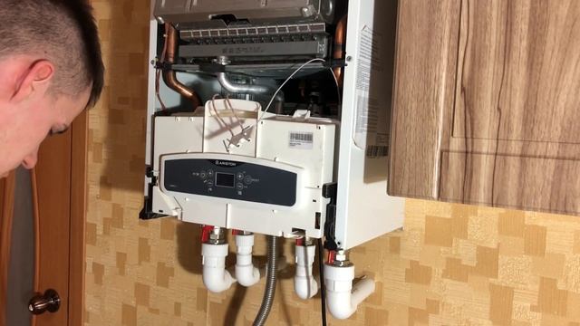 Ошибка SP3 | Котел Ariston Cares X | Ошибка 5P3 смотреть онлайн