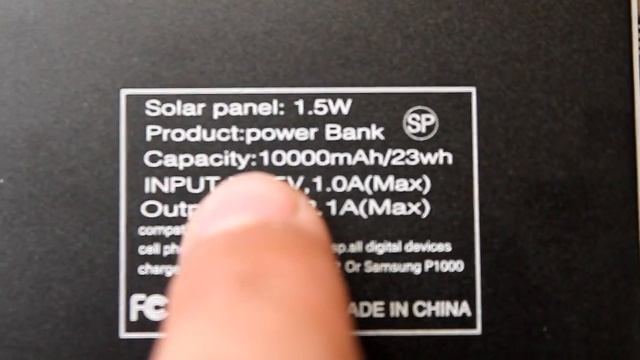 Внешнее зарядное устройство (Power bank) 10000 мАч | Обзор посылки из Китая [TomTop.com] смотреть онлайн