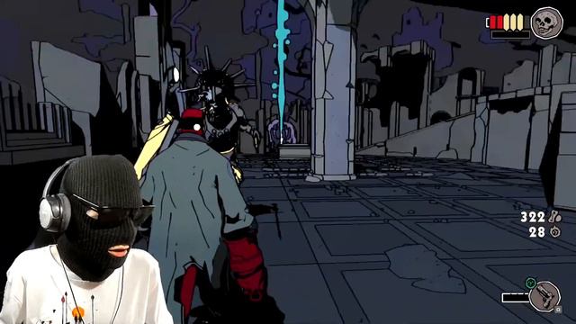 Hellboy Web Of Wyrd (Прохождение Геймплей Часть 2) ПЕРВЫЙ БОСС ФАЙТ! ХЕЛЛБОЙ ПОЧТИ ОТКИНУЛСЯ!!