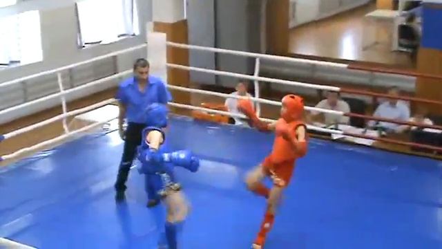 Бой 4. Всероссийские соревнования по тайскому боксу СКФО-ЮФО 2015. смотреть онлайн