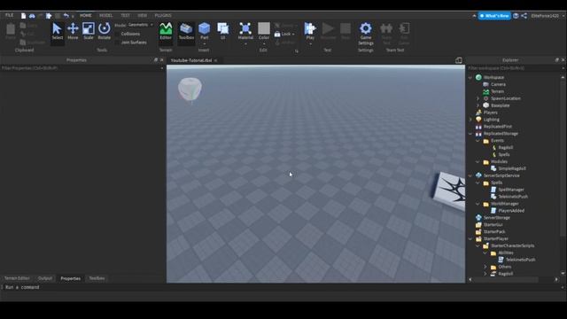 Roblox Development - Telekinetic Push: Tutorial Overview смотреть онлайн