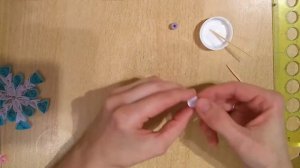 Студия "Мастерская чудес". Мастер-класс "Снежинки в технике квиллинг". Часть 1