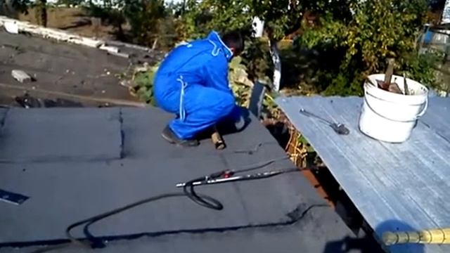 Ремонт мягкой кровли частного гаража смотреть онлайн