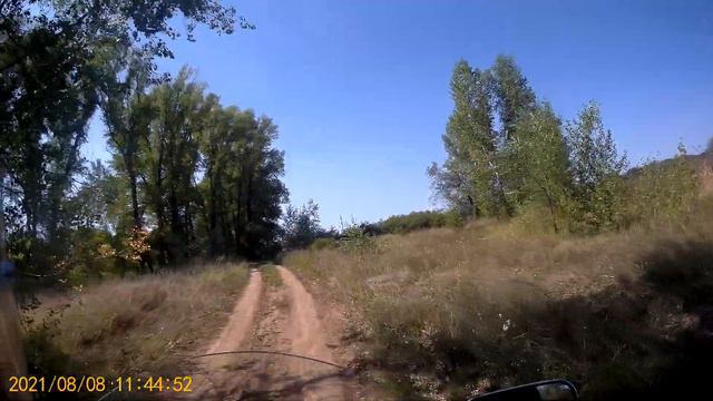 Kawasaki KLR650 падение