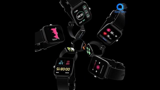 HAYLOU GST Smart Watch of Men Women Watch Blood Oxygen Heart Rate Sleep Monitor 12 Sport Models смотреть онлайн