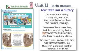 Songs in Family and friends Level 3 Unit 11 _  Our town has a history | Let's sing karaoke!