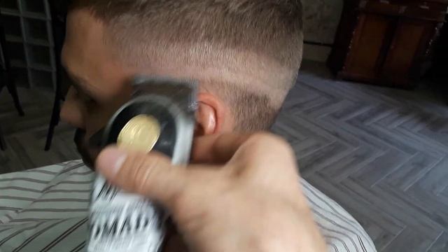 #barber Skin fade. Стрижка Crop #barbershop смотреть онлайн