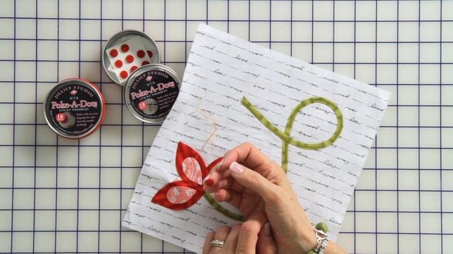 How to Use Poke-a-Dots Sticky Thimbles by Jill Finley of Jillily Studio - Fat Quarter Shop смотреть онлайн