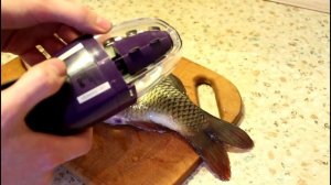 Рыбочистка электрическая VES 4000. Как почистить рыбу и не заляпать кухню