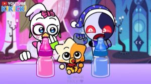 SUN VS MOON | Light VS Dark MUKBANG [ALL COMPLETE EDITON]  - FNAF Security Breach ANIMATION[KIKICK!