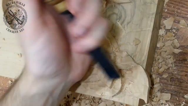 Wood Carving/резьба по дереву! Элемент резных настольных часов! смотреть онлайн
