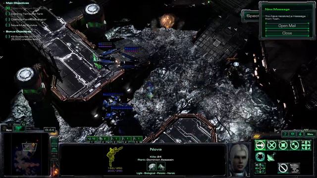 StarCraft 2 - Mobius Mod - Wings of Liberty 09 - Ghost of a Chance смотреть онлайн