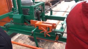 Пилорама дисковая углового пиления, поворотная.